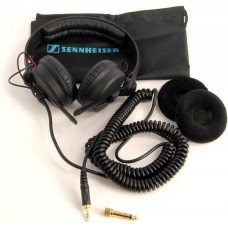 Closed-back ENG headphone, 70 Ohms 3m Coiled Cable